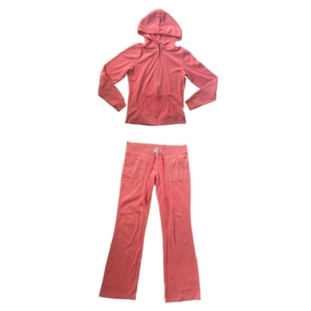 Pink Matching Tracksuit Set - Picture 1 of 5